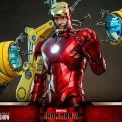Maybang's Collectibles Hot Toys Marvel Comics Iron Man 2 Iron Man Mark IV With Suit-Up Gantry 1/4 Quarter Scale Collectibles Figure Set 35 Maybang's Collectibles Hot Toys Marvel Comics Iron Man 2 Iron Man Mark IV With Suit-Up Gantry 1/4 Quarter Scale Collectibles Figure Set