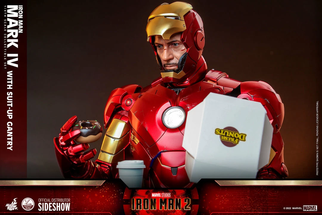 Maybang's Collectibles Hot Toys Marvel Comics Iron Man 2 Iron Man Mark IV With Suit-Up Gantry 1/4 Quarter Scale Collectibles Figure Set 20 Maybang's Collectibles Hot Toys Marvel Comics Iron Man 2 Iron Man Mark IV With Suit-Up Gantry 1/4 Quarter Scale Collectibles Figure Set