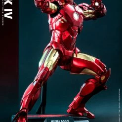 Maybang's Collectibles Hot Toys Marvel Comics Iron Man 2 Iron Man Mark IV 1/4 Quarter Scale Collectibles Figure