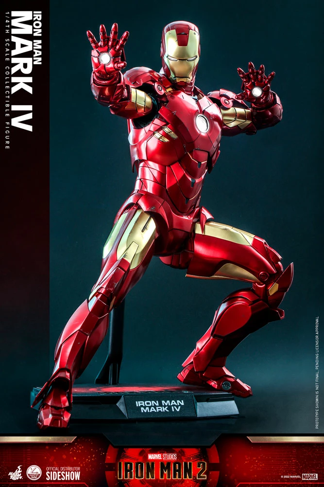 Maybang's Collectibles Hot Toys Marvel Comics Iron Man 2 Iron Man Mark IV 1/4 Quarter Scale Collectibles Figure 2 Maybang's Collectibles Hot Toys Marvel Comics Iron Man 2 Iron Man Mark IV 1/4 Quarter Scale Collectibles Figure