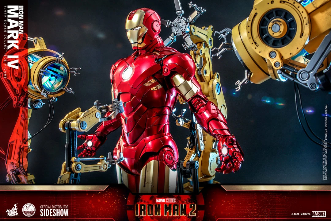 Maybang's Collectibles Hot Toys Marvel Comics Iron Man 2 Iron Man Mark IV 1/4 Quarter Scale Collectibles Figure 7 Maybang's Collectibles Hot Toys Marvel Comics Iron Man 2 Iron Man Mark IV 1/4 Quarter Scale Collectibles Figure