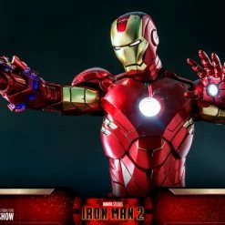 Maybang's Collectibles Hot Toys Marvel Comics Iron Man 2 Iron Man Mark IV 1/4 Quarter Scale Collectibles Figure 21 Maybang's Collectibles Hot Toys Marvel Comics Iron Man 2 Iron Man Mark IV 1/4 Quarter Scale Collectibles Figure