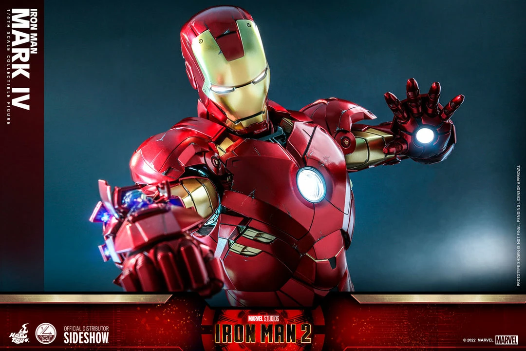 Maybang's Collectibles Hot Toys Marvel Comics Iron Man 2 Iron Man Mark IV 1/4 Quarter Scale Collectibles Figure 11 Maybang's Collectibles Hot Toys Marvel Comics Iron Man 2 Iron Man Mark IV 1/4 Quarter Scale Collectibles Figure