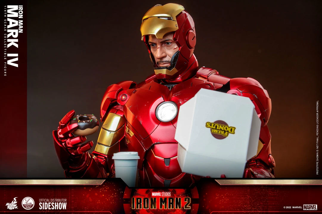 Maybang's Collectibles Hot Toys Marvel Comics Iron Man 2 Iron Man Mark IV 1/4 Quarter Scale Collectibles Figure 12 Maybang's Collectibles Hot Toys Marvel Comics Iron Man 2 Iron Man Mark IV 1/4 Quarter Scale Collectibles Figure