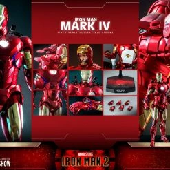 Maybang's Collectibles Hot Toys Marvel Comics Iron Man 2 Iron Man Mark IV 1/4 Quarter Scale Collectibles Figure 25 Maybang's Collectibles Hot Toys Marvel Comics Iron Man 2 Iron Man Mark IV 1/4 Quarter Scale Collectibles Figure