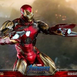 Maybang's Collectibles Hot Toys Marvel Comics Avengers Endgame Iron Man Mark LXXXV (Battle Damaged Version) Diecast 1/6 Scale Collectible Figure