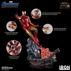 Maybang's Collectibles Iron Studios Iron Studio Marvle Avengers Endgame Battle Diorama Series Iron Man Mark LXXXV 1:10 Deluxe Art Scale Limited Edition Statue 26 Maybang's Collectibles Iron Studios Iron Studio Marvle Avengers Endgame Battle Diorama Series Iron Man Mark LXXXV 1:10 Deluxe Art Scale Limited Edition Statue