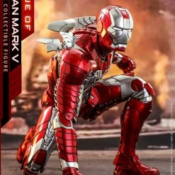 Maybang's Collectibles Hot Toys Marvel Comics Iron Man 2 Iron Man Mark V Diecast Reissue 1/6 Scale 12