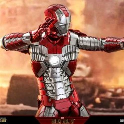 Maybang's Collectibles Hot Toys Marvel Comics Iron Man 2 Iron Man Mark V Diecast Reissue 1/6 Scale 12