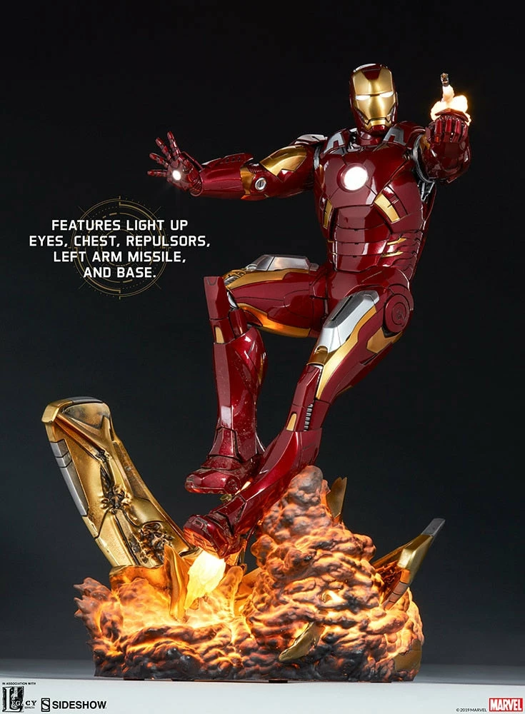 Maybang's Collectibles Sideshow Marvel Avengers Iron Man Mark VII Maquette Statue Sideshow Collectibles 6 Maybang's Collectibles Sideshow Marvel Avengers Iron Man Mark VII Maquette Statue Sideshow Collectibles
