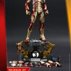 Maybang's Collectibles Hot Toys Marvel Iron Man 3 Iron Man Mark XLII 1/4 Quarter Scale Figure (Deluxe Version) Reissue