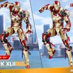 Maybang's Collectibles Hot Toys Marvel Iron Man 3 Iron Man Mark XLII 1/4 Quarter Scale Figure (Deluxe Version) Reissue 21 Maybang's Collectibles Hot Toys Marvel Iron Man 3 Iron Man Mark XLII 1/4 Quarter Scale Figure (Deluxe Version) Reissue