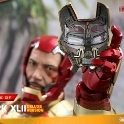 Maybang's Collectibles Hot Toys Marvel Iron Man 3 Iron Man Mark XLII 1/4 Quarter Scale Figure (Deluxe Version) Reissue 23 Maybang's Collectibles Hot Toys Marvel Iron Man 3 Iron Man Mark XLII 1/4 Quarter Scale Figure (Deluxe Version) Reissue
