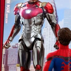 Maybang's Collectibles Hot Toys Marvel Comics Spider-Man Homecoming Iron Man Mark XLVII Diecast Reissue 1/6 Scale Collectible Figure