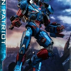 Maybang's Collectibles Hot Toys Marvel Comics Avengers Endgame Iron Patriot Diecast 1/6 Scale Collectible Figure