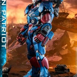 Maybang's Collectibles Hot Toys Marvel Comics Avengers Endgame Iron Patriot Diecast 1/6 Scale Collectible Figure