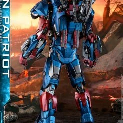 Maybang's Collectibles Hot Toys Marvel Comics Avengers Endgame Iron Patriot Diecast 1/6 Scale Collectible Figure