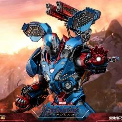 Maybang's Collectibles Hot Toys Marvel Comics Avengers Endgame Iron Patriot Diecast 1/6 Scale Collectible Figure
