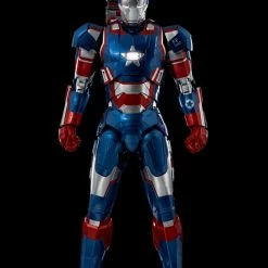 Vendor-unknown Threezero Marvel Avengers Infinity Saga Iron Patriot DLX 1/12 Scale Die-Cast Action Figure