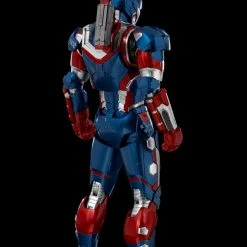 Vendor-unknown Threezero Marvel Avengers Infinity Saga Iron Patriot DLX 1/12 Scale Die-Cast Action Figure