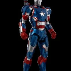 Vendor-unknown Threezero Marvel Avengers Infinity Saga Iron Patriot DLX 1/12 Scale Die-Cast Action Figure