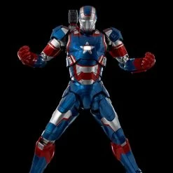 Vendor-unknown Threezero Marvel Avengers Infinity Saga Iron Patriot DLX 1/12 Scale Die-Cast Action Figure