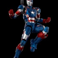 Vendor-unknown Threezero Marvel Avengers Infinity Saga Iron Patriot DLX 1/12 Scale Die-Cast Action Figure