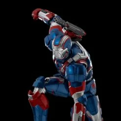 Vendor-unknown Threezero Marvel Avengers Infinity Saga Iron Patriot DLX 1/12 Scale Die-Cast Action Figure