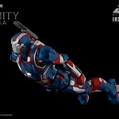 Vendor-unknown Threezero Marvel Avengers Infinity Saga Iron Patriot DLX 1/12 Scale Die-Cast Action Figure