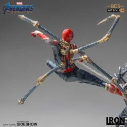 Maybang's Collectibles Iron Studios Marvel Comics Avengers Endgame Iron Spider VS Outrider Art Scale 1/10 Battle Diorama Series Statue