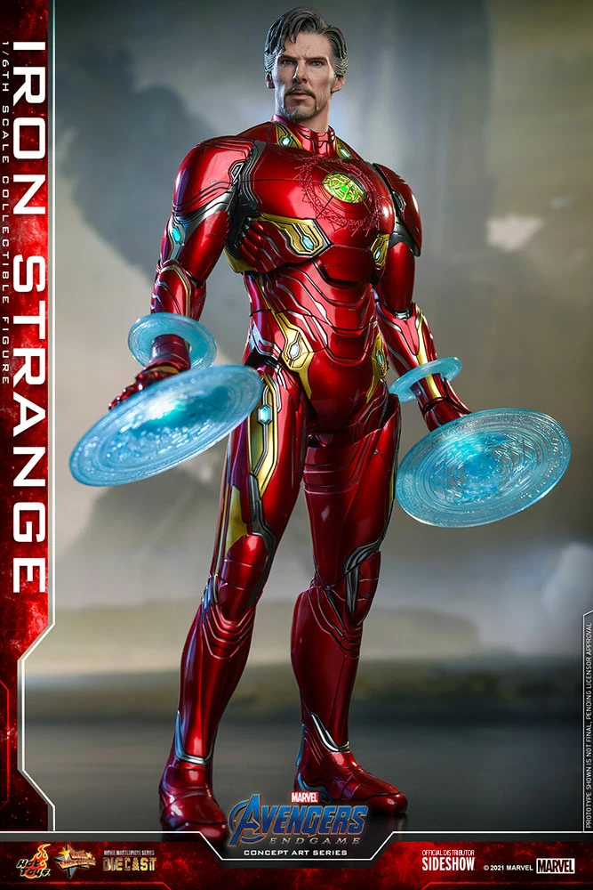 Maybang's Collectibles Hot Toys Marvel Avengers Endgame Concept Art Series Collection Doctor Strange Iron Strange Suit Diecast 1/6 Scale 12" Collectible Figure 2 Maybang's Collectibles Hot Toys Marvel Avengers Endgame Concept Art Series Collection Doctor Strange Iron Strange Suit Diecast 1/6 Scale 12" Collectible Figure