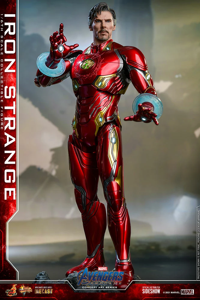 Maybang's Collectibles Hot Toys Marvel Avengers Endgame Concept Art Series Collection Doctor Strange Iron Strange Suit Diecast 1/6 Scale 12" Collectible Figure 3 Maybang's Collectibles Hot Toys Marvel Avengers Endgame Concept Art Series Collection Doctor Strange Iron Strange Suit Diecast 1/6 Scale 12" Collectible Figure
