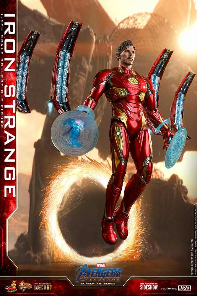 Maybang's Collectibles Hot Toys Marvel Avengers Endgame Concept Art Series Collection Doctor Strange Iron Strange Suit Diecast 1/6 Scale 12" Collectible Figure 5 Maybang's Collectibles Hot Toys Marvel Avengers Endgame Concept Art Series Collection Doctor Strange Iron Strange Suit Diecast 1/6 Scale 12" Collectible Figure