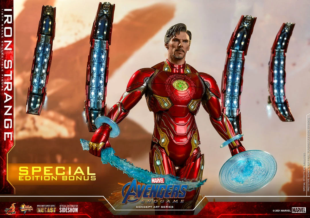 Maybang's Collectibles Hot Toys Marvel Avengers Endgame Concept Art Series Collection Doctor Strange Iron Strange Suit Diecast 1/6 Scale 12" Collectible Figure 11 Maybang's Collectibles Hot Toys Marvel Avengers Endgame Concept Art Series Collection Doctor Strange Iron Strange Suit Diecast 1/6 Scale 12" Collectible Figure