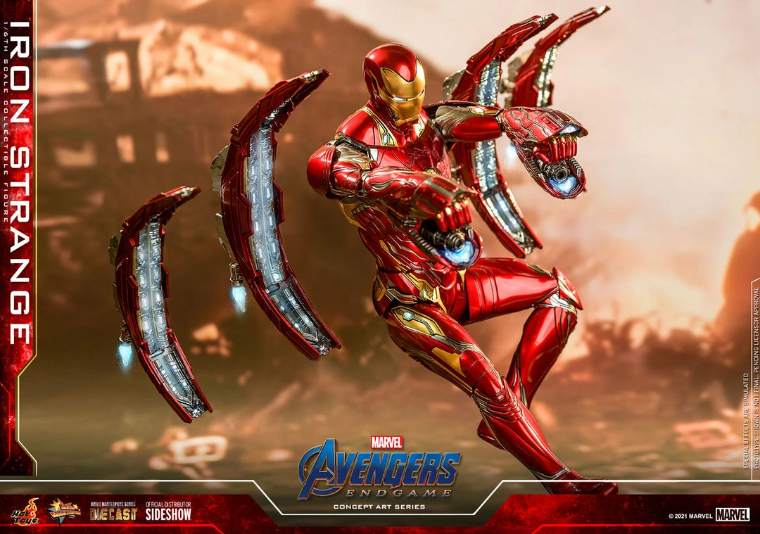 Maybang's Collectibles Hot Toys Marvel Avengers Endgame Concept Art Series Collection Doctor Strange Iron Strange Suit Diecast 1/6 Scale 12" Collectible Figure 13 Maybang's Collectibles Hot Toys Marvel Avengers Endgame Concept Art Series Collection Doctor Strange Iron Strange Suit Diecast 1/6 Scale 12" Collectible Figure