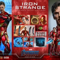 Maybang's Collectibles Hot Toys Marvel Avengers Endgame Concept Art Series Collection Doctor Strange Iron Strange Suit Diecast 1/6 Scale 12" Collectible Figure 37 Maybang's Collectibles Hot Toys Marvel Avengers Endgame Concept Art Series Collection Doctor Strange Iron Strange Suit Diecast 1/6 Scale 12