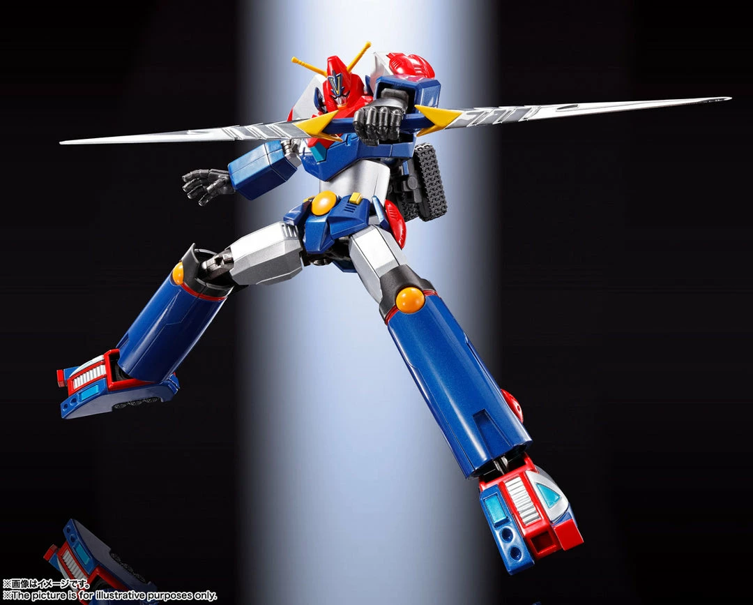 Maybang's Collectibles Bandai Soul Of Chogokin GX-90 Chodenji Robo Combattler V F.A. Full Action Diecast Figure 8 Maybang's Collectibles Bandai Soul Of Chogokin GX-90 Chodenji Robo Combattler V F.A. Full Action Diecast Figure