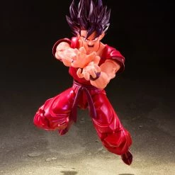 Maybang's Collectibles Bandai Tamashii Nations Dragon Ball Z S.H.Figuarts Goku (Kaio-ken) Action Figure