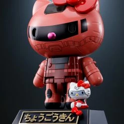 Maybang's Collectibles Bandai Tamashii Nations Gundam Chogokin Char's Zaku II X Hello Kitty