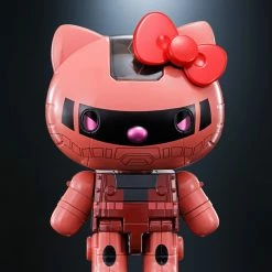 Maybang's Collectibles Bandai Tamashii Nations Gundam Chogokin Char's Zaku II X Hello Kitty 16 Maybang's Collectibles Bandai Tamashii Nations Gundam Chogokin Char's Zaku II X Hello Kitty
