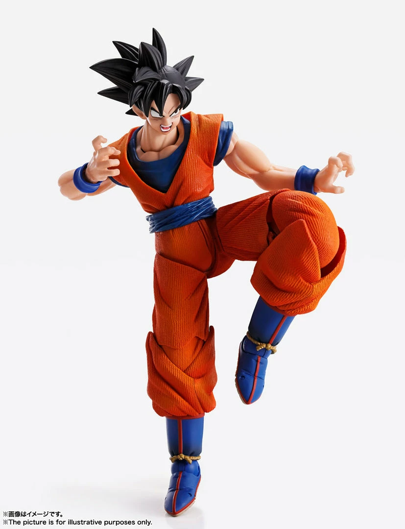 Maybang's Collectibles Bandai Tamashii Nations Imagination Works Dragon Ball Z Goku 1/9 Scale 7" Action Figure 7 Maybang's Collectibles Bandai Tamashii Nations Imagination Works Dragon Ball Z Goku 1/9 Scale 7" Action Figure