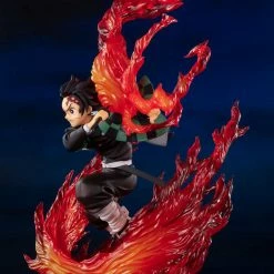 Maybang's Collectibles Bandai Demon Slayer Kimetsu No Yaiba FiguartsZERO Kamado Tanjiro (Hinokami Kagura) PVC Statue