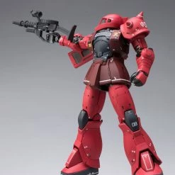 Maybang's Collectibles Bandai Gundam Fix Figuration Metal Composite MS-05S Char Aznable's Zaku I Diecast Action Figure