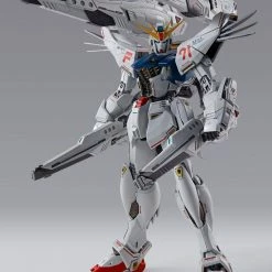 Maybang's Collectibles Bandai Gundam F91 Metal Build Gundam Formula 91 (Chronicle White Ver.) Exclusive Diecast Action Figure 20 Maybang's Collectibles Bandai Gundam F91 Metal Build Gundam Formula 91 (Chronicle White Ver.) Exclusive Diecast Action Figure