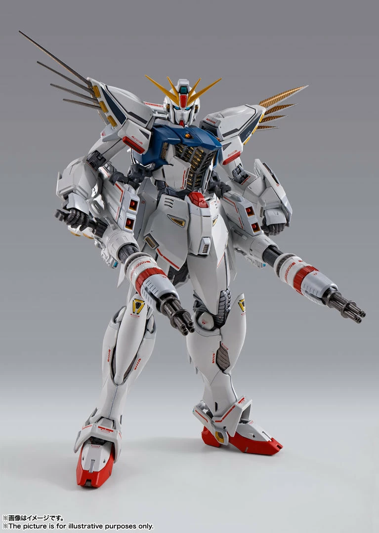 Maybang's Collectibles Bandai Gundam F91 Metal Build Gundam Formula 91 (Chronicle White Ver.) Exclusive Diecast Action Figure 5 Maybang's Collectibles Bandai Gundam F91 Metal Build Gundam Formula 91 (Chronicle White Ver.) Exclusive Diecast Action Figure