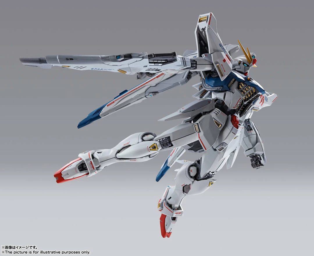 Maybang's Collectibles Bandai Gundam F91 Metal Build Gundam Formula 91 (Chronicle White Ver.) Exclusive Diecast Action Figure 7 Maybang's Collectibles Bandai Gundam F91 Metal Build Gundam Formula 91 (Chronicle White Ver.) Exclusive Diecast Action Figure