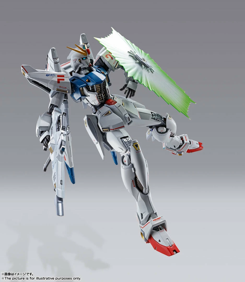 Maybang's Collectibles Bandai Gundam F91 Metal Build Gundam Formula 91 (Chronicle White Ver.) Exclusive Diecast Action Figure 8 Maybang's Collectibles Bandai Gundam F91 Metal Build Gundam Formula 91 (Chronicle White Ver.) Exclusive Diecast Action Figure