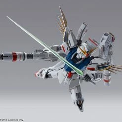 Maybang's Collectibles Bandai Gundam F91 Metal Build Gundam Formula 91 (Chronicle White Ver.) Exclusive Diecast Action Figure 27 Maybang's Collectibles Bandai Gundam F91 Metal Build Gundam Formula 91 (Chronicle White Ver.) Exclusive Diecast Action Figure