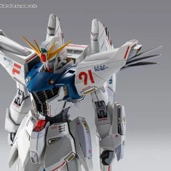Maybang's Collectibles Bandai Gundam F91 Metal Build Gundam Formula 91 (Chronicle White Ver.) Exclusive Diecast Action Figure 32 Maybang's Collectibles Bandai Gundam F91 Metal Build Gundam Formula 91 (Chronicle White Ver.) Exclusive Diecast Action Figure