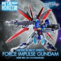 Maybang's Collectibles Bandai Mobile Suit Gundam Seed Destiny Side MS Force Impulse Gundam Metal Robot Spirits Action Figure